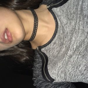 Black Lace Choker